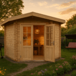 Fjordholz Gartenhaus Modell Nelly 44 B