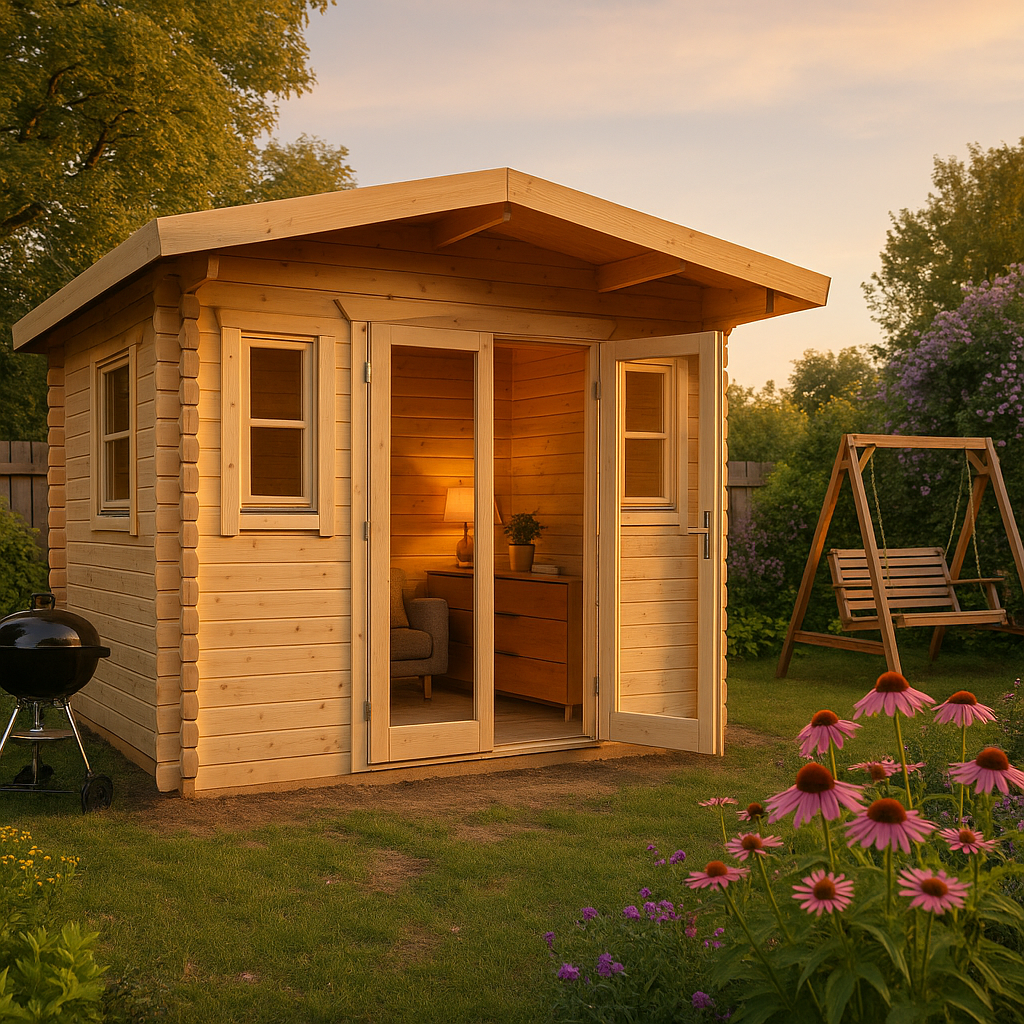 Fjordholz Gartenhaus Modell Nelly 44 C Fjordholz Gartenhaus Modell Nelly 44 C