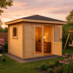 Fjordholz Gartenhaus Modell Nelly 44 C