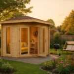 Fjordholz Gartenhaus Modell Nelly 44 D| Rabatt: 26%|5x4m