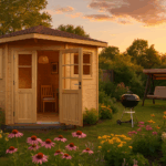 Fjordholz Gartenhaus Modell Nina 28 C