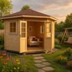 Fjordholz Gartenhaus Modell Nina 44 C| Rabatt: 26%|6x4m