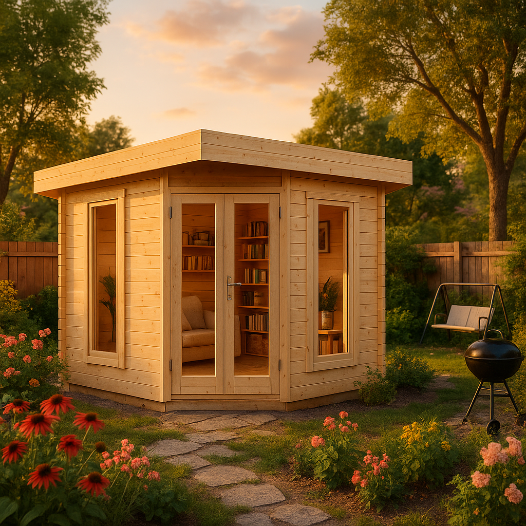 Fjordholz Gartenhaus Modell Nora 44 A Modern| Rabatt: 26%