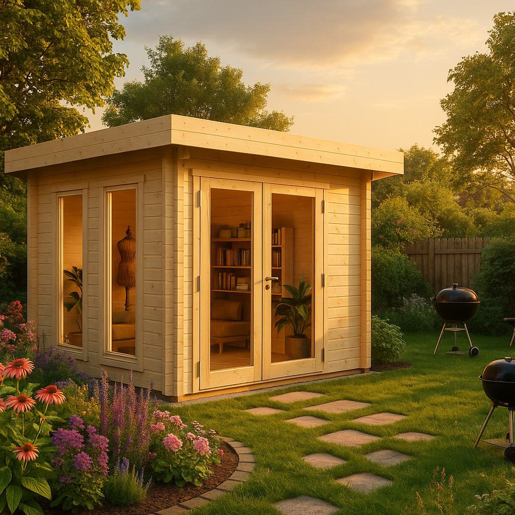 Fjordholz Gartenhaus Modell Nora 44 A Modern Fjordholz Gartenhaus Modell Nora 44 A Modern