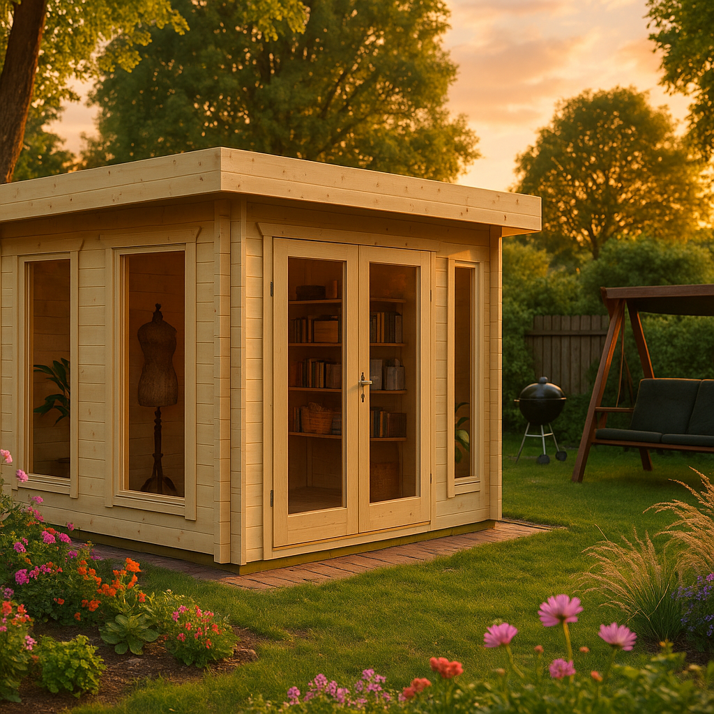 Fjordholz Gartenhaus Modell Nora 44 A Modern Fjordholz Gartenhaus Modell Nora 44 A Modern