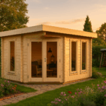 Fjordholz Gartenhaus Modell Nora 44 B Modern