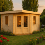 Fjordholz Gartenhaus Modell Nora 44 C Klassic