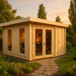 Fjordholz Gartenhaus Modell Nora 44 C Modern