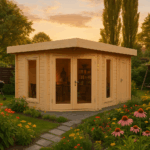 Fjordholz Gartenhaus Modell Nora 44 C Modern