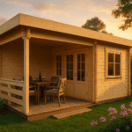 Fjordholz Gartenhaus Modell Nora 44 D Klassik