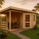 Fjordholz Gartenhaus Modell Nora 44 D Klassik