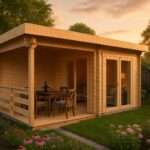 Fjordholz Gartenhaus Modell Nora 44 D Modern| Rabatt: 26%|6x3m
