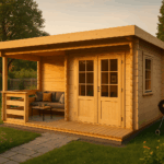 Fjordholz Gartenhaus Modell Nora 44 E Klassik