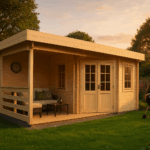 Fjordholz Gartenhaus Modell Nora 44 E Klassik