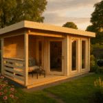 Fjordholz Gartenhaus Modell Nora 44 E Modern