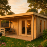 Fjordholz Gartenhaus Modell Nora 44 F Modern