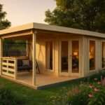 Fjordholz Gartenhaus Modell Nora 44 F Modern| Rabatt: 26%|8x3m