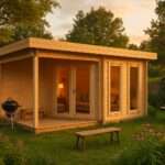 Fjordholz Gartenhaus Modell Nora 44 G Modern| Rabatt: 26%|6x4m