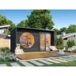 Fjordholz Gartenhaus Modell Office Box Größe M sch| Rabatt: 26%|5x3m
