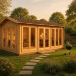 Fjordholz Gartenhaus Modell Officehouse 44