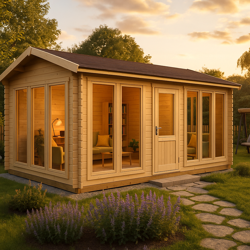 Fjordholz Gartenhaus Modell Officehouse 70 Fjordholz Gartenhaus Modell Officehouse 70
