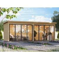 Fjordholz Gartenhaus Modell Office IsoSlide 11| Rabatt: 26%