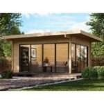 Fjordholz Gartenhaus Modell Office IsoSlide 1 SD| Rabatt: 26%