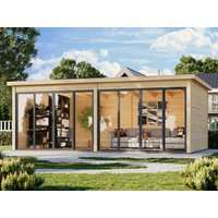 Fjordholz Gartenhaus Modell Office IsoSlide 3 SD| Rabatt: 26%