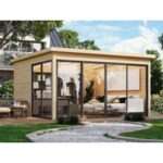 Fjordholz Gartenhaus Modell Office IsoSlide 6| Rabatt: 23%