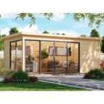 Fjordholz Gartenhaus Modell Office IsoSlide 8| Rabatt: 24%