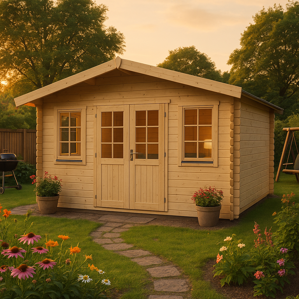 Fjordholz Gartenhaus Modell Pepe 44 Fjordholz Gartenhaus Modell Pepe 44