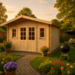Fjordholz Gartenhaus Modell Pepe 44