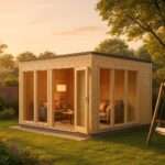 Fjordholz Gartenhaus Modell Q-BIC 44 B| Rabatt: 26%|5x4m