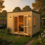 Fjordholz Gartenhaus Modell Q-BIC 70 A