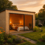 Fjordholz Gartenhaus Modell Q-BIC Alu 70 C