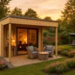 Fjordholz Gartenhaus Modell Q-BIC Alu 70 E| Rabatt: 26%