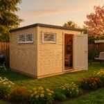 Fjordholz Gartenhaus Modell Q-BIC Modern 44 B| Rabatt: 26%