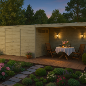 13x5m Gartenhaus Modell QB-Line 12,60 m² + 300 cm Anbau| Rabatt: 26% Unkategorisiert online kaufen 13x5m Gartenhaus Modell QB-Line 12,60 m² + 300 cm Anbau| Rabatt: 26% Unkategorisiert online kaufen