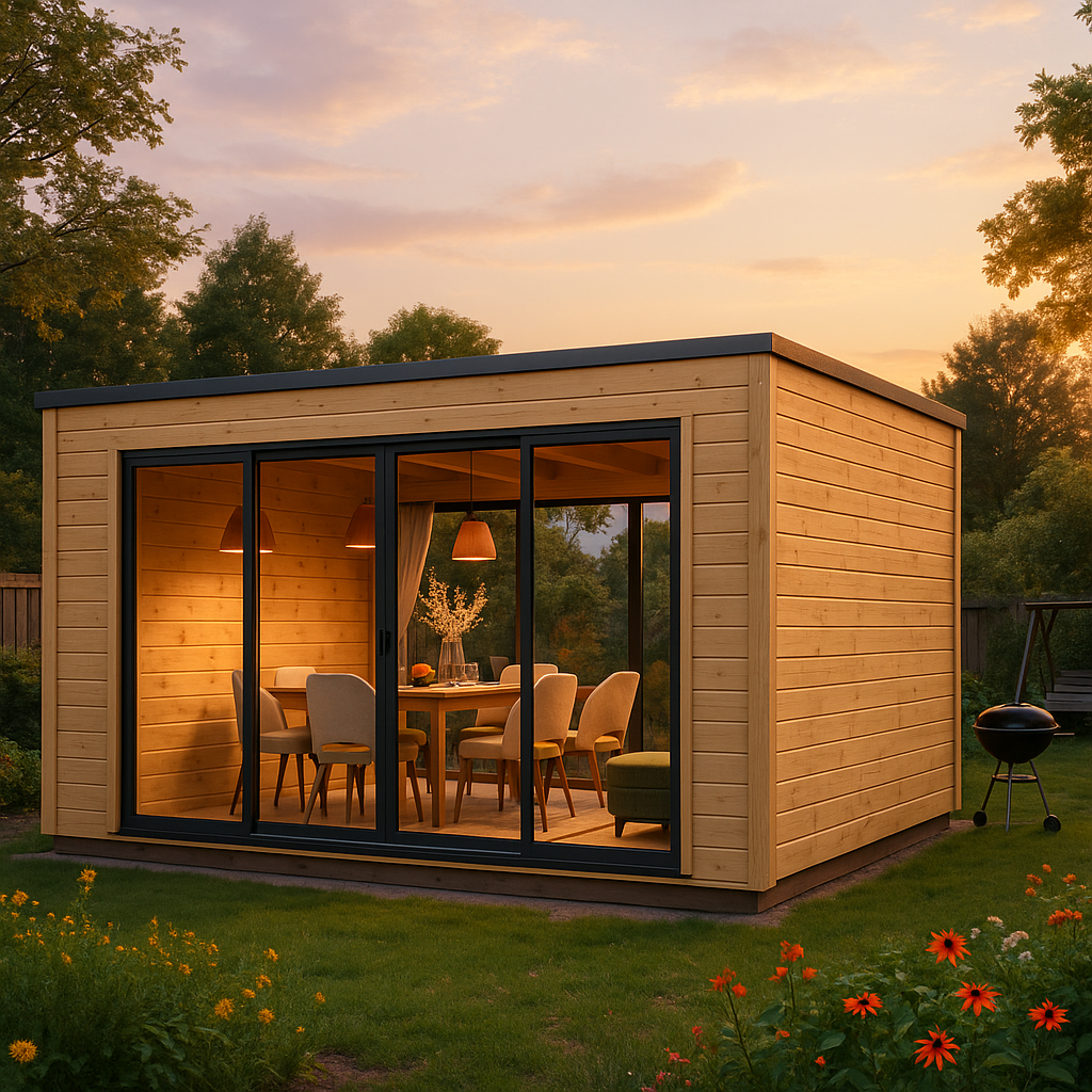 Fjordholz Gartenhaus Modell Ramsay 70 A Fjordholz Gartenhaus Modell Ramsay 70 A
