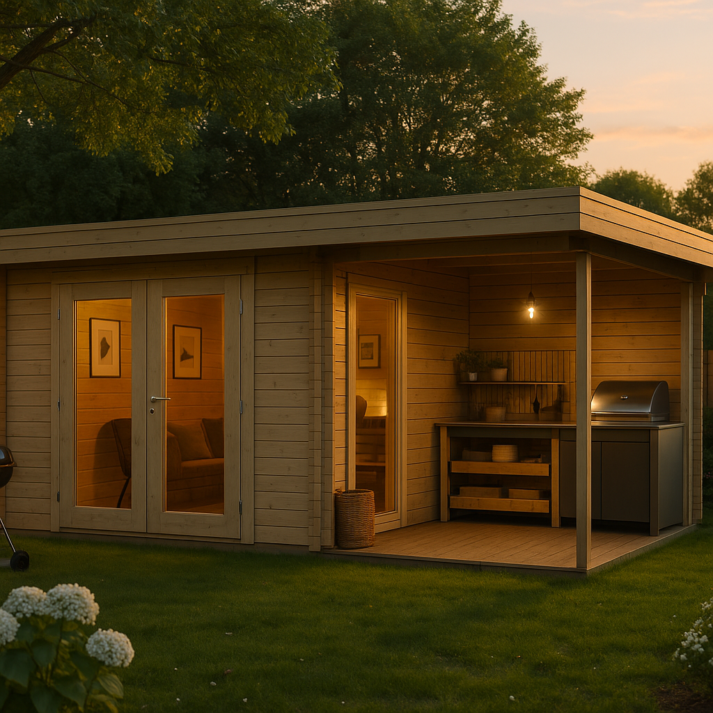 Fjordholz Gartenhaus Modell Ranja 44 Fjordholz Gartenhaus Modell Ranja 44