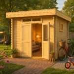 Fjordholz Gartenhaus Modell Rob 28 A| Rabatt: 26%|5x5m