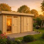 Fjordholz Gartenhaus Modell Rob 28 B