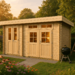Fjordholz Gartenhaus Modell Rob 28 B