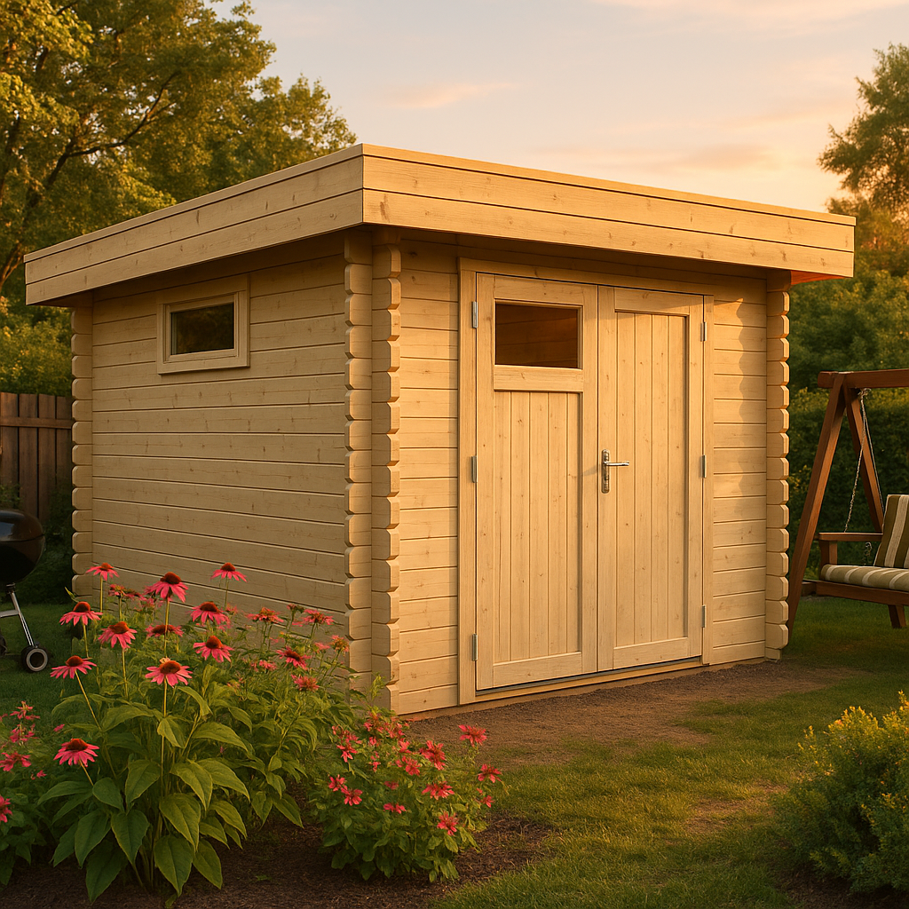 Fjordholz Gartenhaus Modell Rob 28 C Fjordholz Gartenhaus Modell Rob 28 C