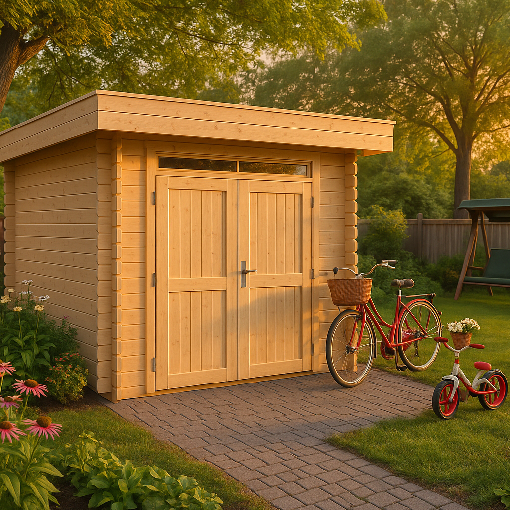 Fjordholz Gartenhaus Modell Rob 44 A