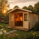 Fjordholz Gartenhaus Modell Robert 44