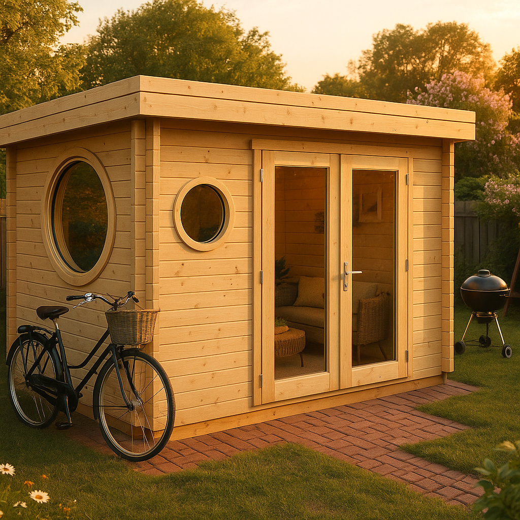 Fjordholz Gartenhaus Modell Robin 44| Rabatt: 26%