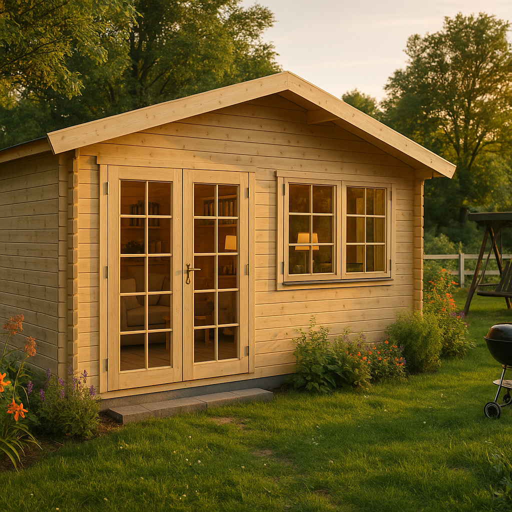 Fjordholz Gartenhaus Modell Rolf 44 A Fjordholz Gartenhaus Modell Rolf 44 A