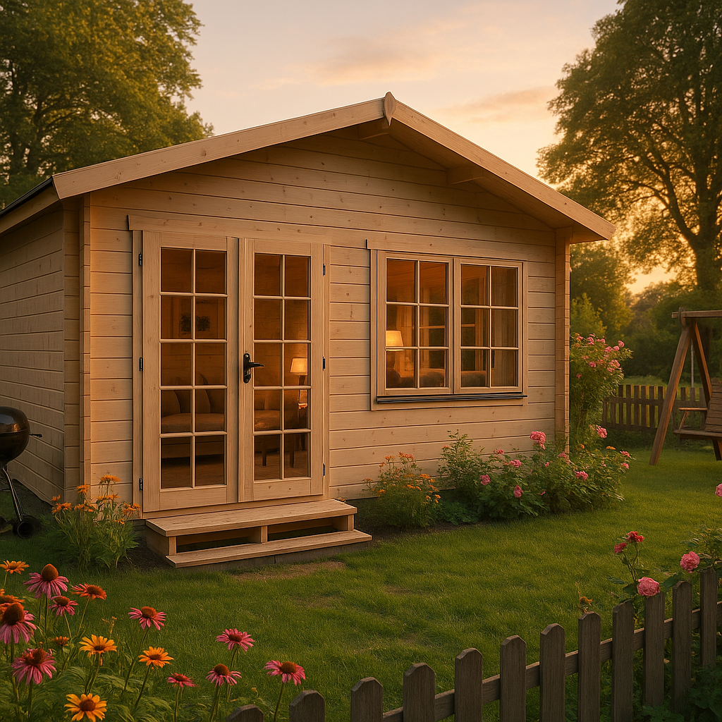 Fjordholz Gartenhaus Modell Rolf 44 A Fjordholz Gartenhaus Modell Rolf 44 A