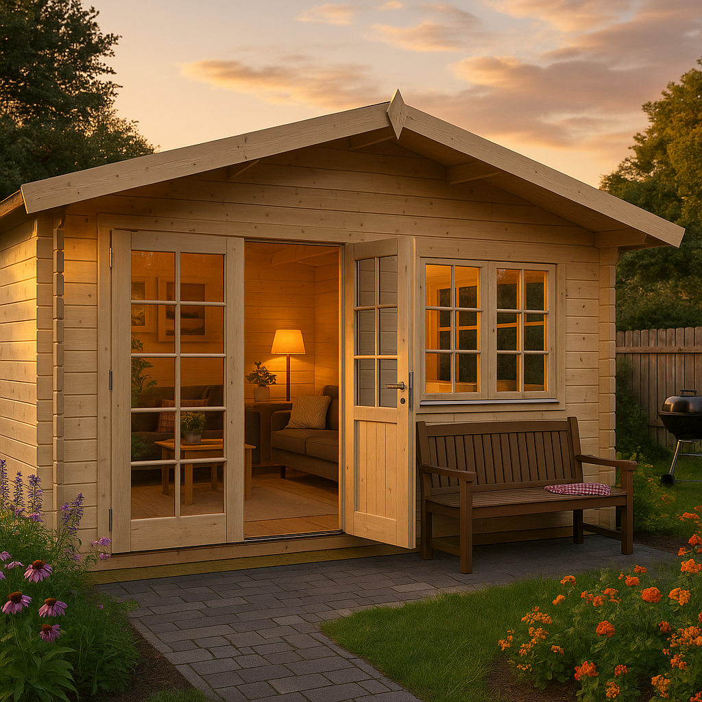 Fjordholz Gartenhaus Modell Rolf 44 B Fjordholz Gartenhaus Modell Rolf 44 B